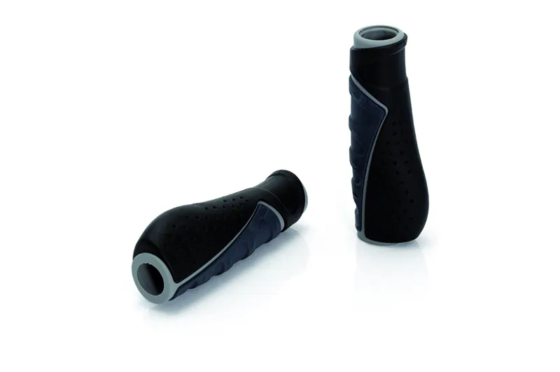Xlc Ergo Grips 130 Blk/ Gry Black 130mm
