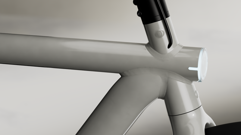 VanMoof S5 Electric Bike - Light Grey-4