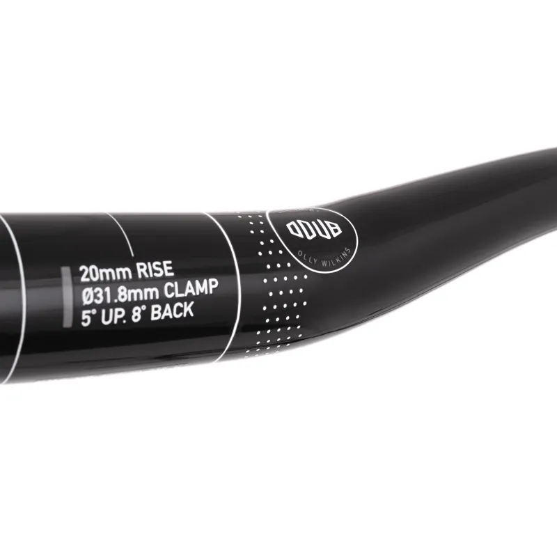 DMR - ODUB BAR 35 - 50 Mm Rise - Black 35mm-3