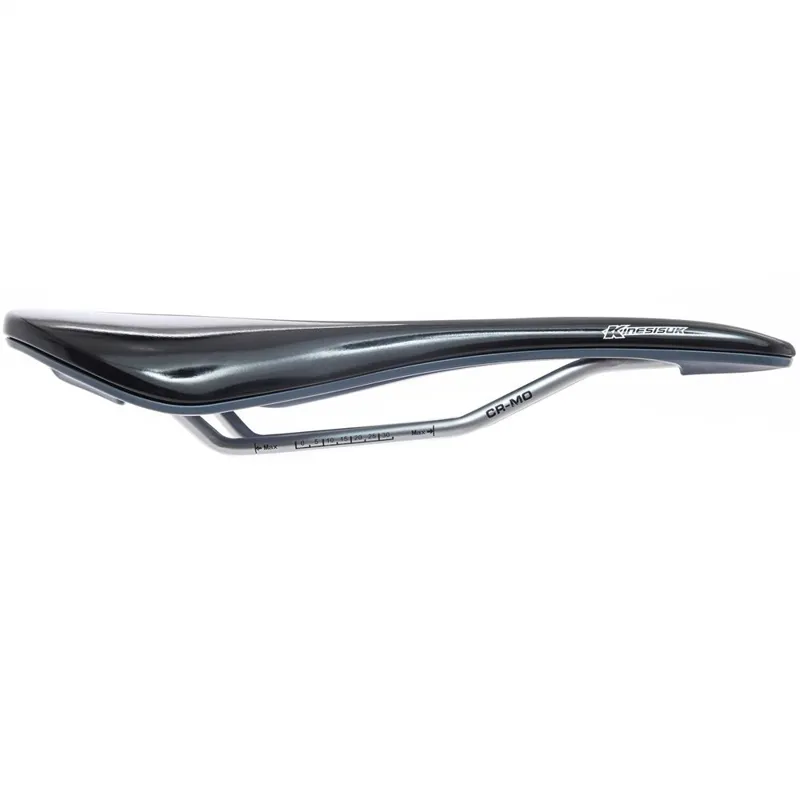Kinesis - Saddle Black/Grey Base Black  280mm x 140mm-1