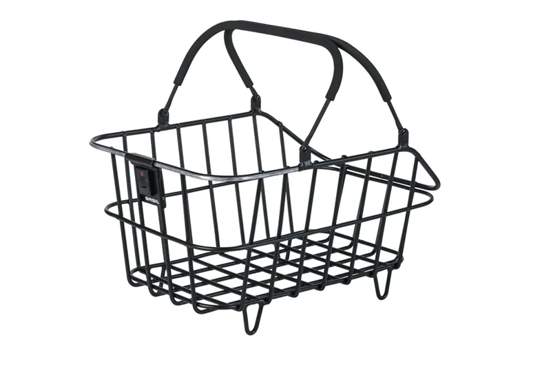 Basil Cento Alu Nordlicht Basket - Black