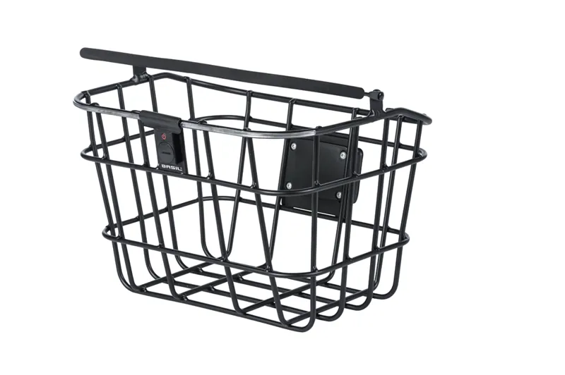 Basil Bremen Be/Kf Nordlicht Front Basket - Black