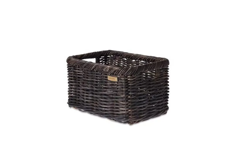 Basil Noir Large Basket - Black