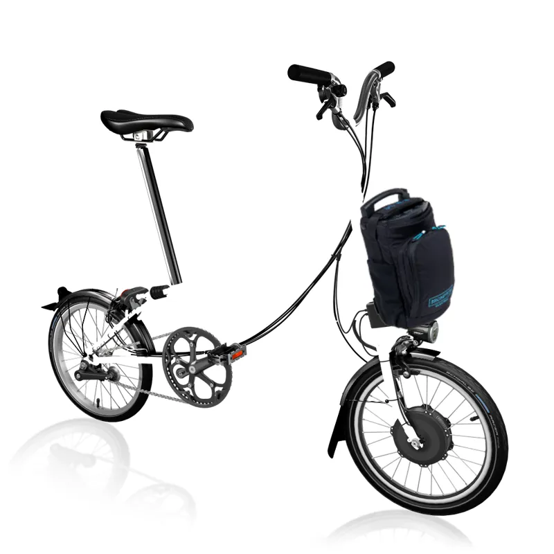 Brompton C Line H6 eBike Green/Black