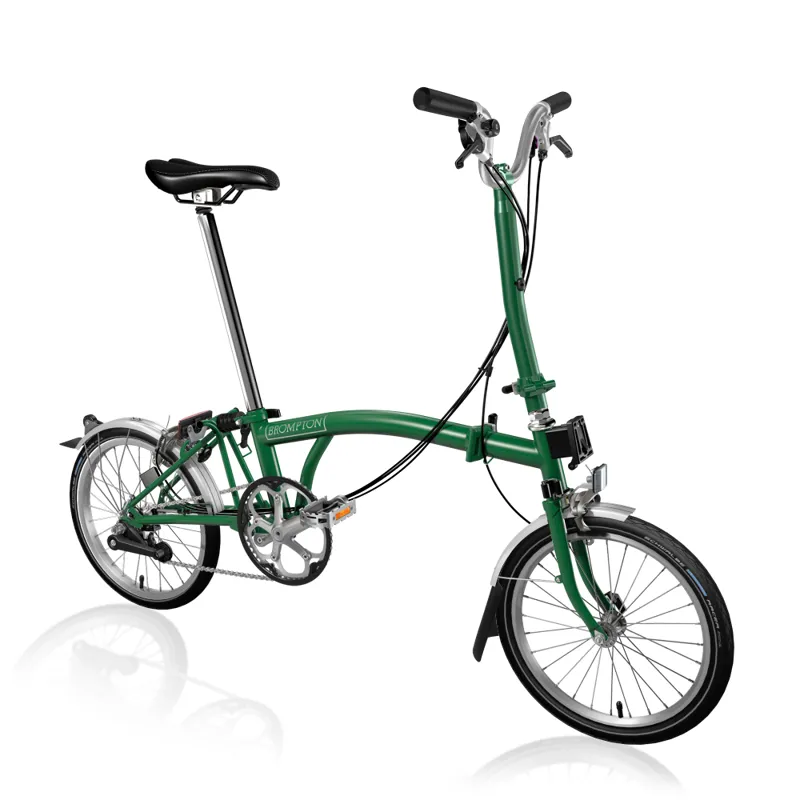 Brompton C Line H 6 Speed Folding Bike Green