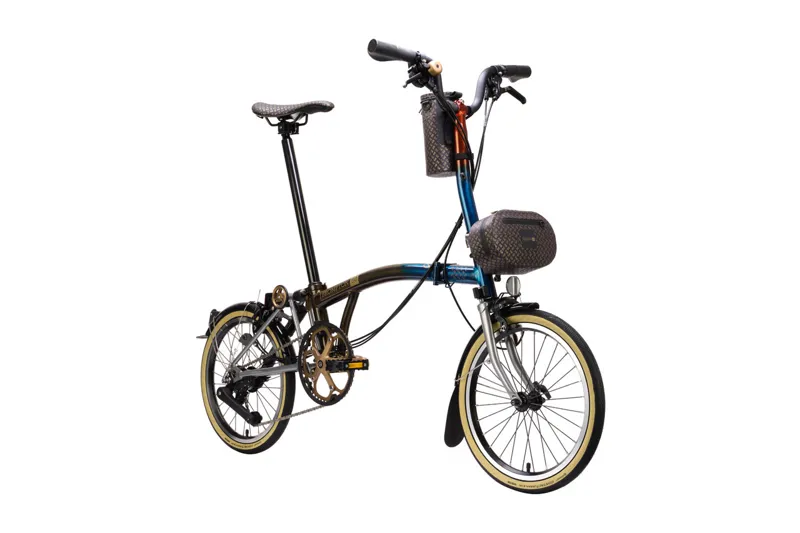 Brompton C Line 12 Speed - 50th Anniversary Edition with Bag + Bottle Bag and Tool Kit.