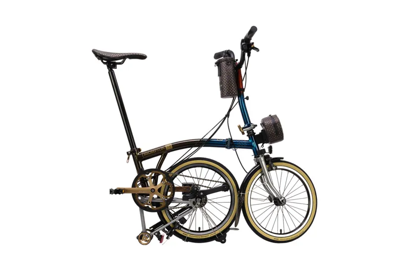 Brompton C Line 12 Speed - 50th Anniversary Edition with Bag + Bottle Bag and Tool Kit.-2
