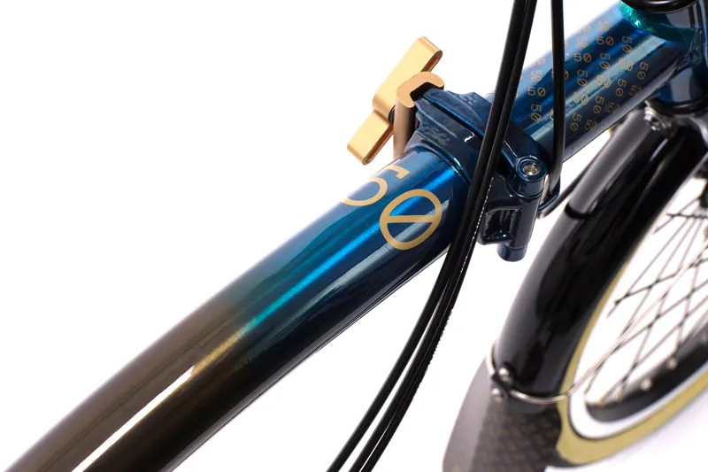 Brompton C Line 12 Speed - 50th Anniversary Edition with Bag + Bottle Bag and Tool Kit.-4