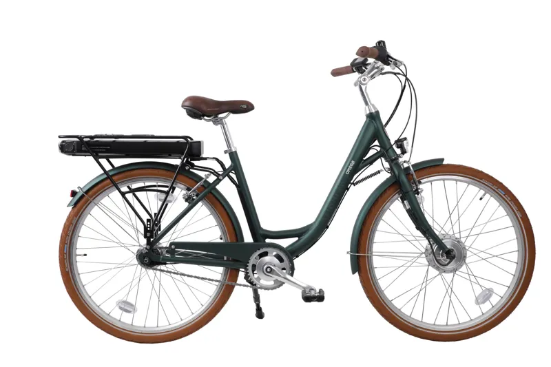 BatriBike Omega Electric Bicycle 400Wh - Green