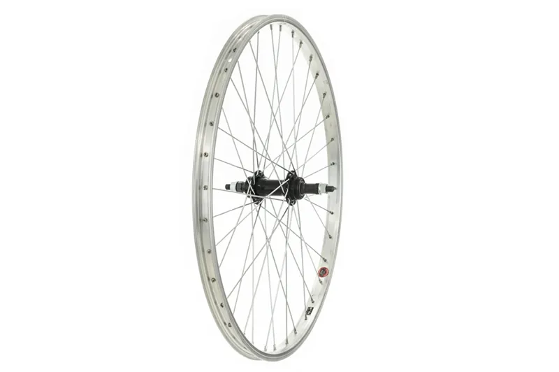 24 X 1.75 Junior Rear Wheel Silver