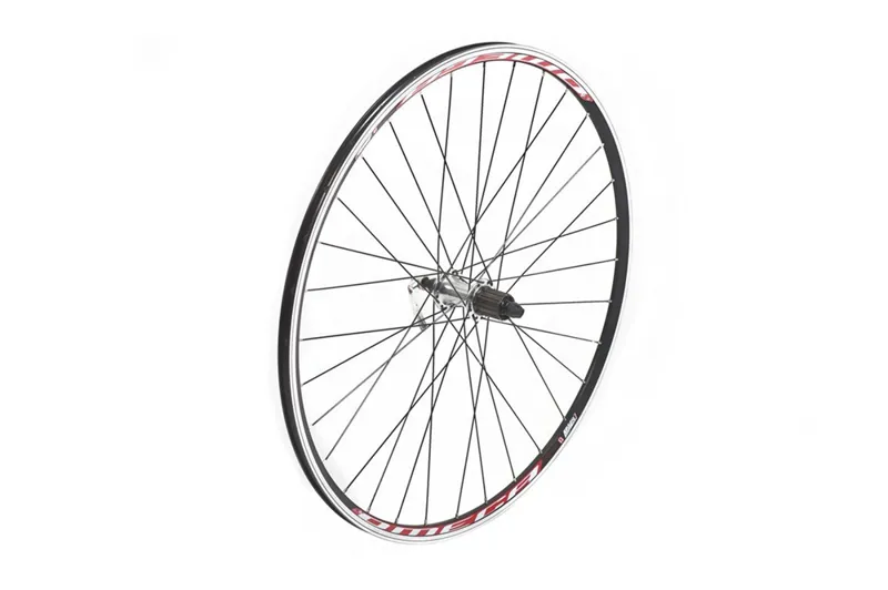 700C Wheel Mach1 Omega Rim Shimano Tiagra 10/11spd Hu Black rear
