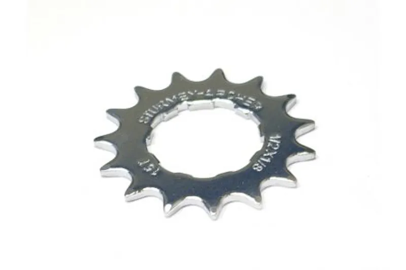 Sturmey Archer 15T Sprocket 1/8 inch Flat Chrome