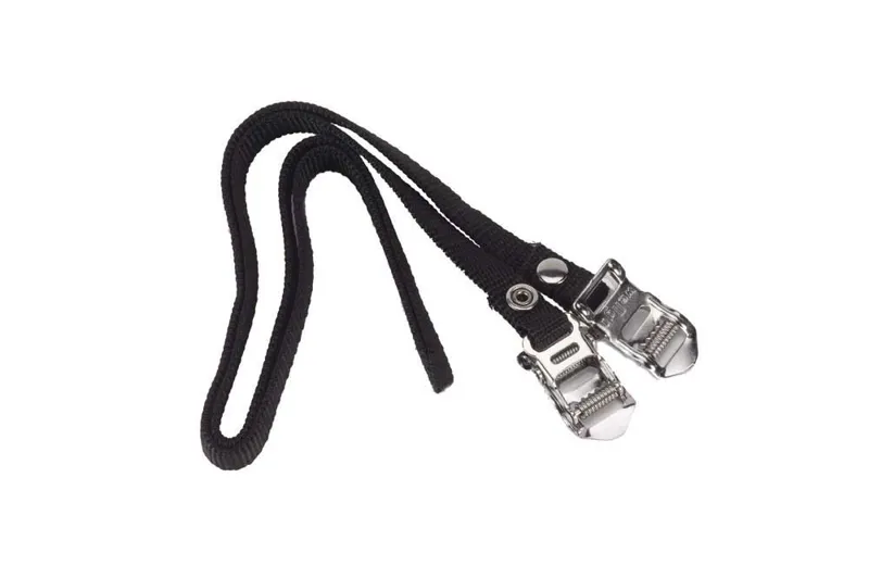 Nylon Toestraps for Bicycle Pedals in Black