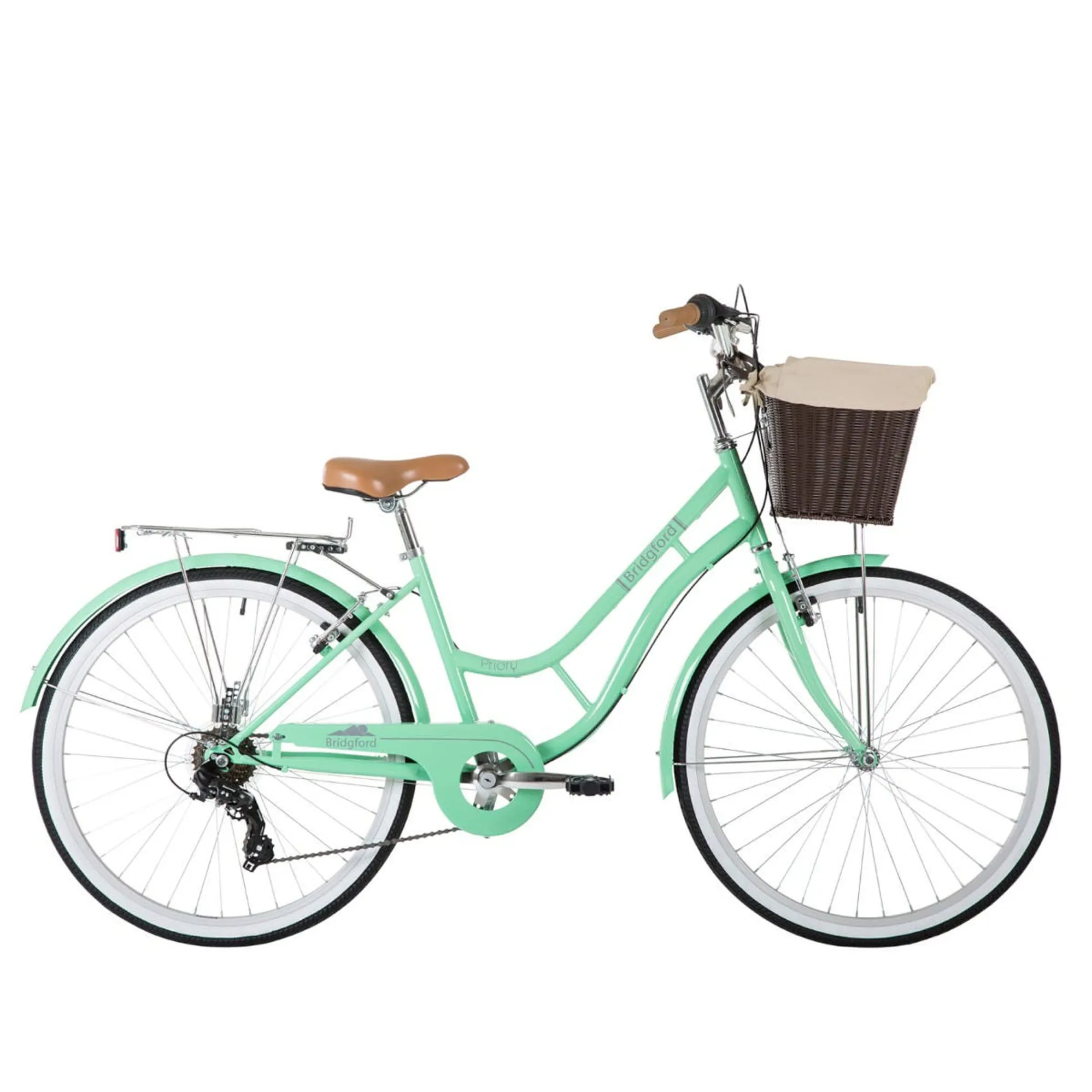 Bridgford Priory Ladies Classic 26inch Bike Mint Green