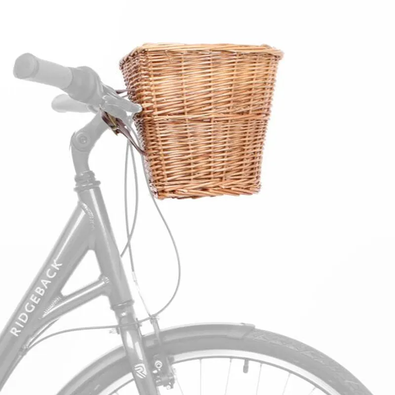 Basket Wicker D Shape With Straps Wicker 385 mm x 285 mm x 240 mm-1
