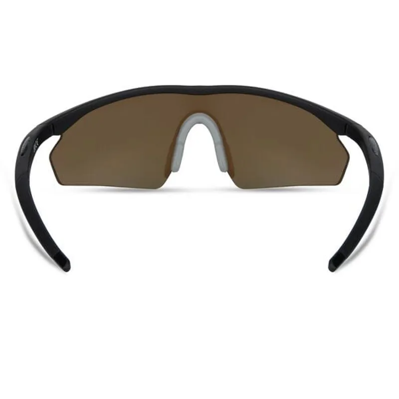 GLASSES Madison D Arcs Triple Matt Black standard dark / persimmon / clear-3