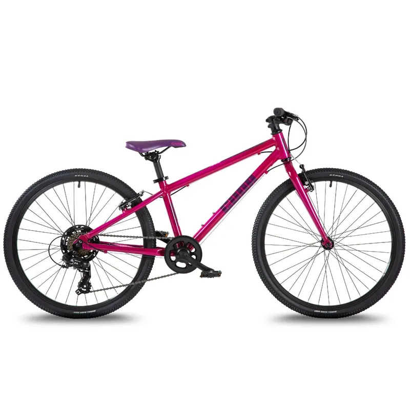 Cuda Trace MTB Bike 24 Purple 14