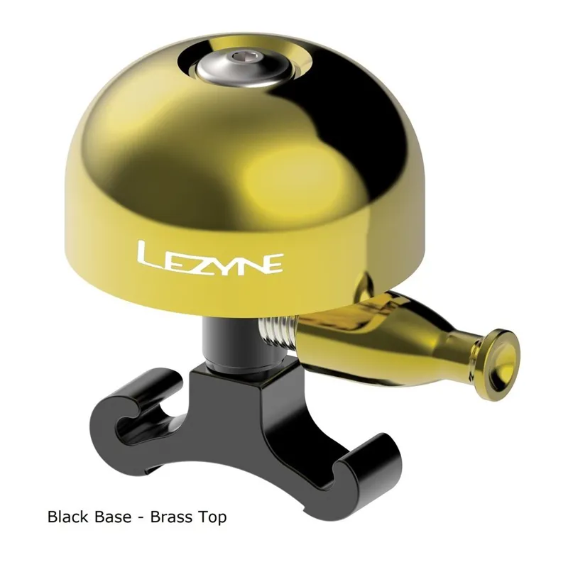 Lezyne - Classic Brass Bell - - Black-1