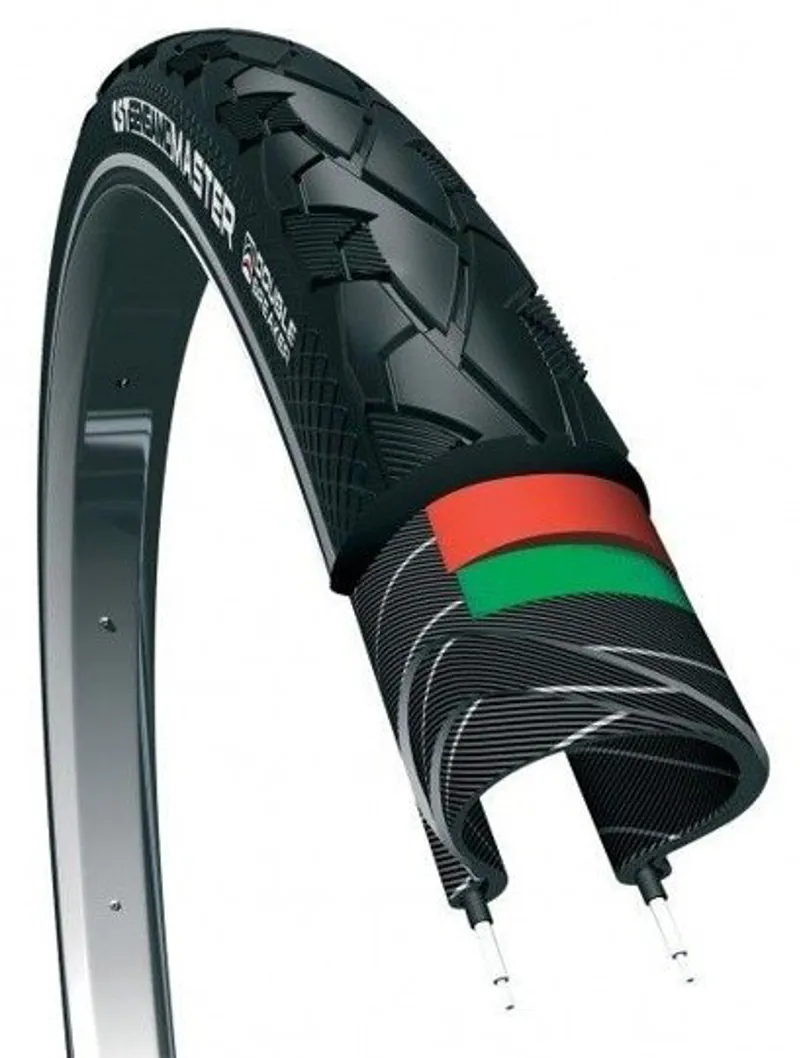 CST Xpedium 700 X 38C Commute Tyre Single Compound Wired Bead Black 700 x 38