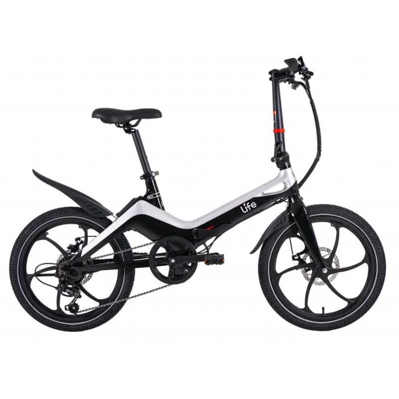 Li-Fe FLO Electric Folding Bike - Black