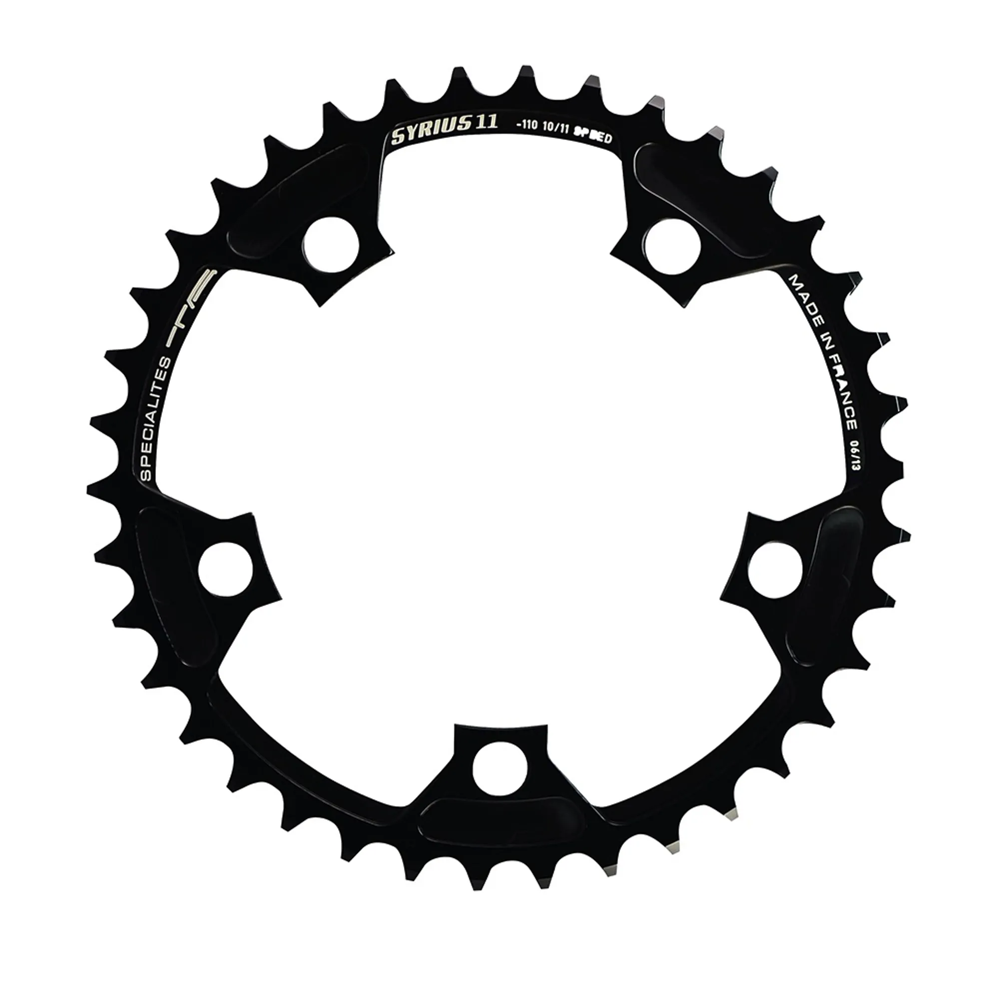 Plateau Spécialités TA Syrius 11V Extérieur 110mm Pour Shimano Sram Plateau Spécialités TA Syrius 11V Extérieur 110mm Pour Shimano Sram