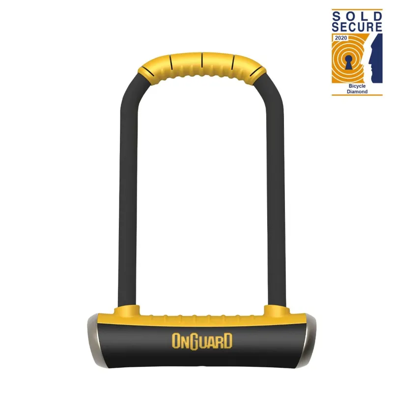 OnGuard Brute LS 8000 U-Lock 111 X 260 X 16. 8mm Black/Yellow 111 x 260mm