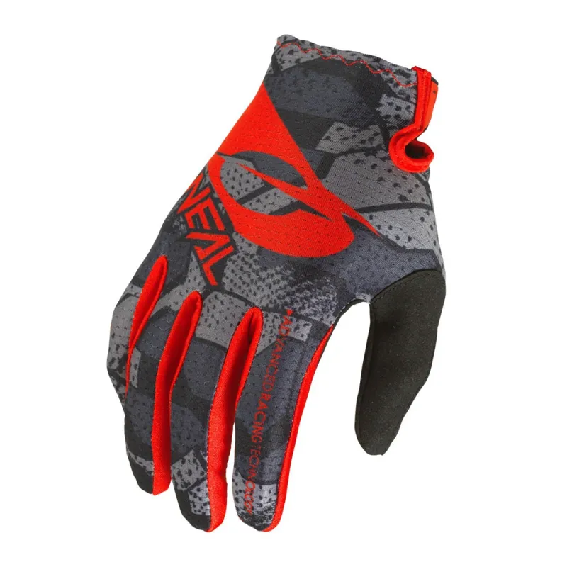 O'Neal Matrix Camo MTB Glove Black Red Black/Red