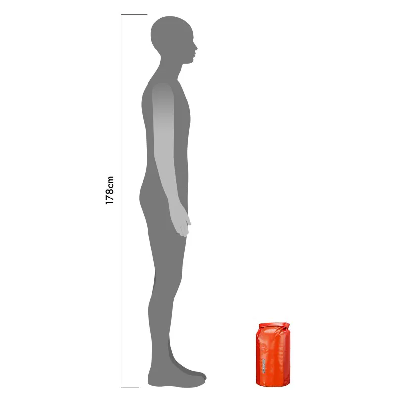 Ortlieb Medium Weight Dry-Bag 7L Cranberry-2