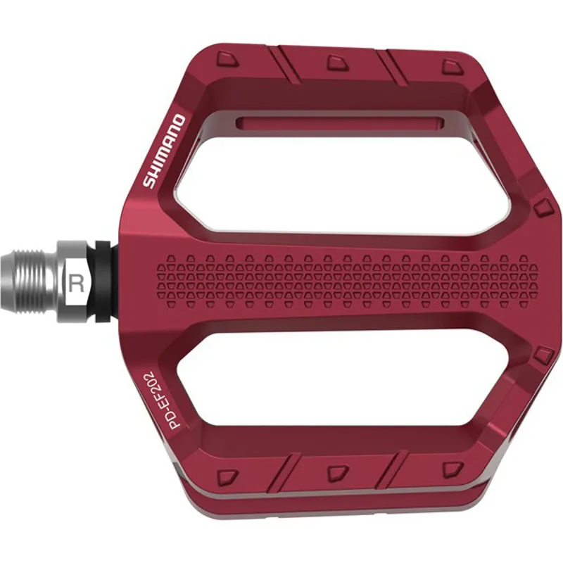 PEDAL PD-EF202 Flat Red 9/16 inches