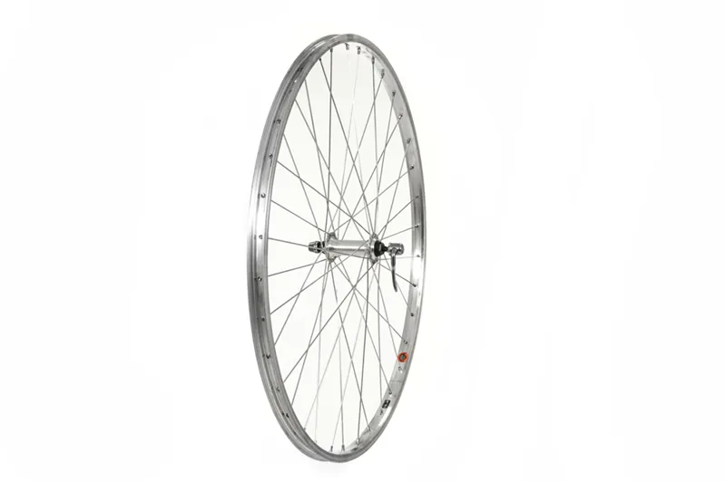 Tru-Build Wheels 700C Front Wheel Alloy Hub Single Wall Rim Silve