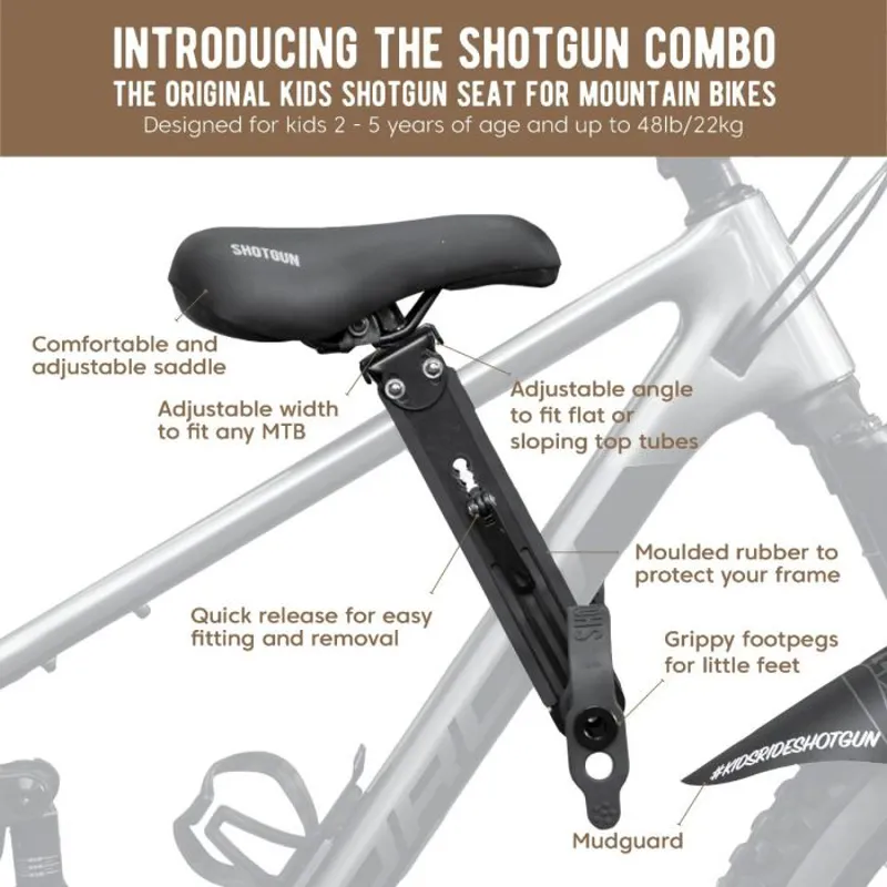 Shotgun Front Child Seat and Bar Combo-1
