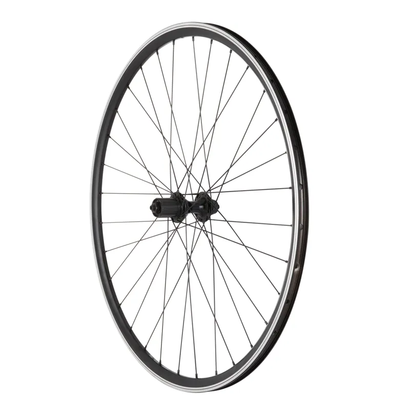 Road Rear Quick Release Cassette Wheel black 700c