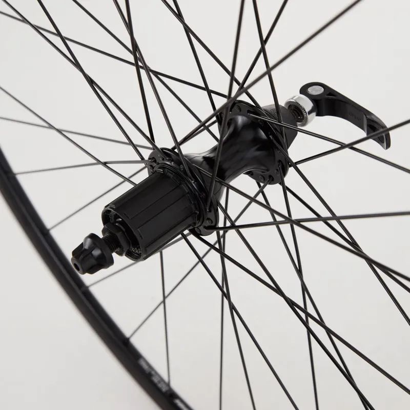 Road Rear Quick Release Cassette Wheel black 700c-2