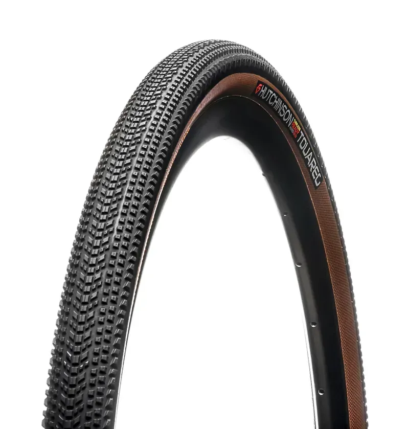 Hutchinson Touareg FR 700c Gravel Tyre in Black/Tan Wall
