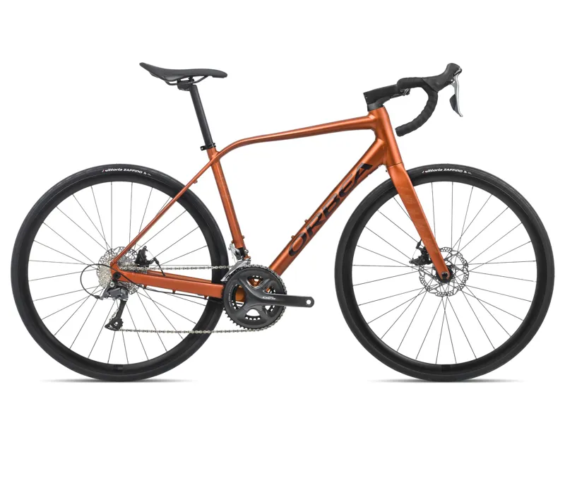 Orbea Avant H60 Road Bike In Orange Candy/Cosmic Bronze