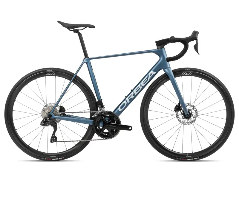 Orbea Orca M35i Road Bike In Slate Blue/Halo Silver