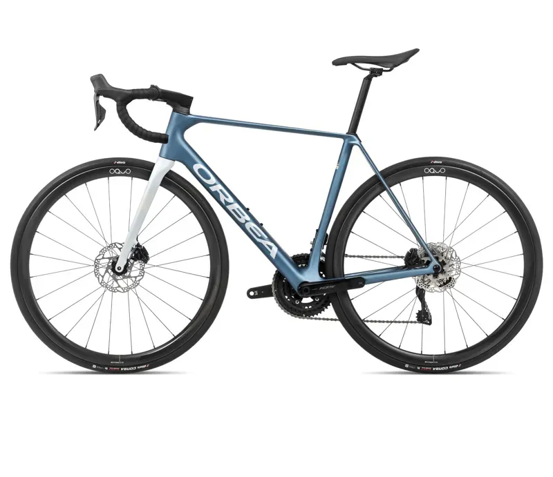 Orbea Orca M35i Road Bike In Slate Blue/Halo Silver-1