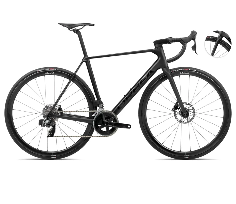 Orbea Orca M31eTeam Road Bike In Vulca Black
