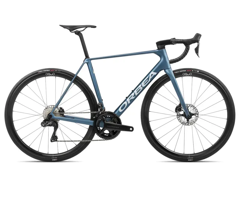 Orbea Orca M20iteam Road Bike In Slate Blue/Halo Silver