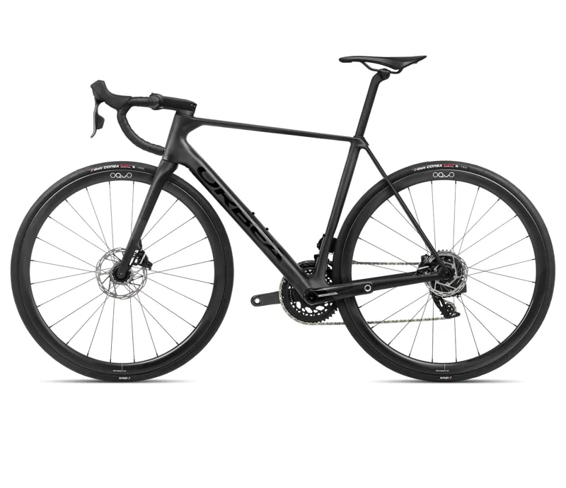 Orbea Orca M21eteam Pwr Road Bike In Vulcano Black-1