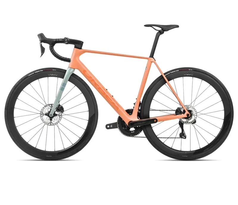 Orbea Orca M20iltd Road Bike In Orange Cloud/Stone Blue-1