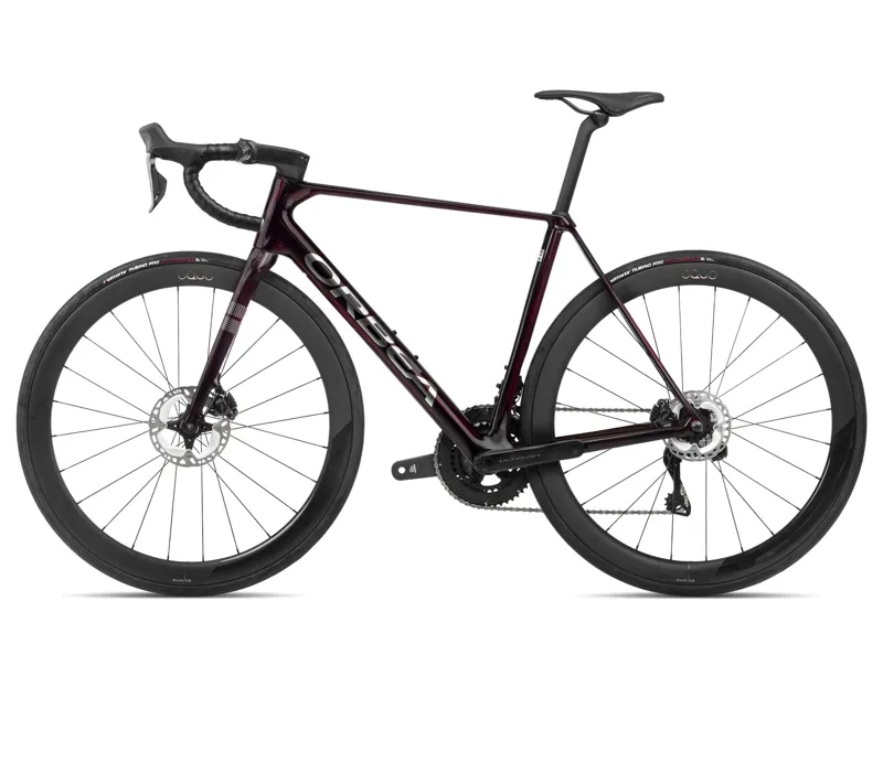 Orbea Orca M20iltd Road Bike In Wine Red /Titanium-3