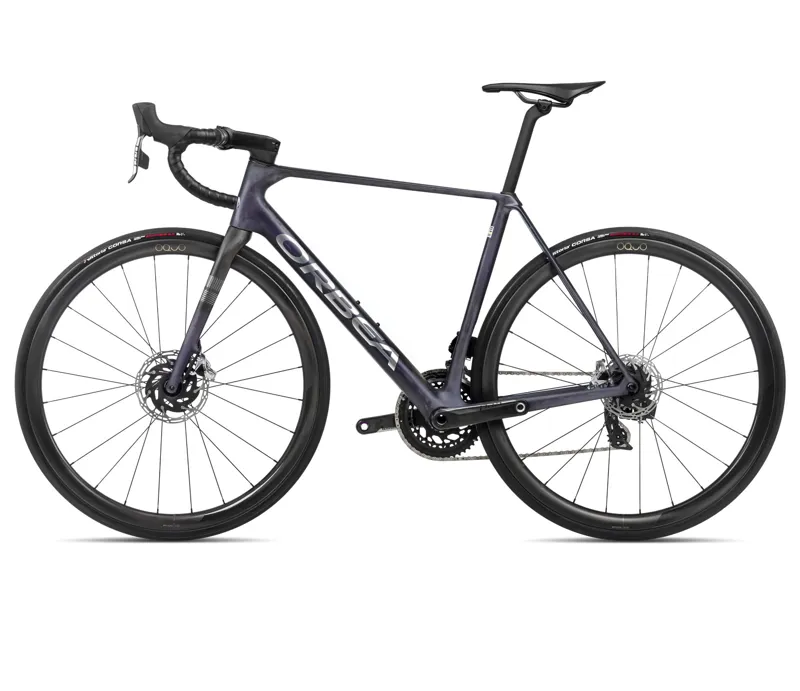 Orbea Orca M11eltd Pwr Road Bike In Tanzanite Matt/Carbon Raw-1