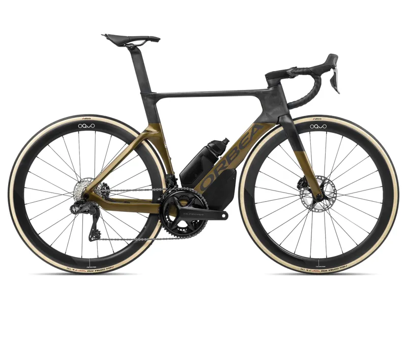 Orbea Orca Aero M20iltd Road Bike In Olive Green/Carbon