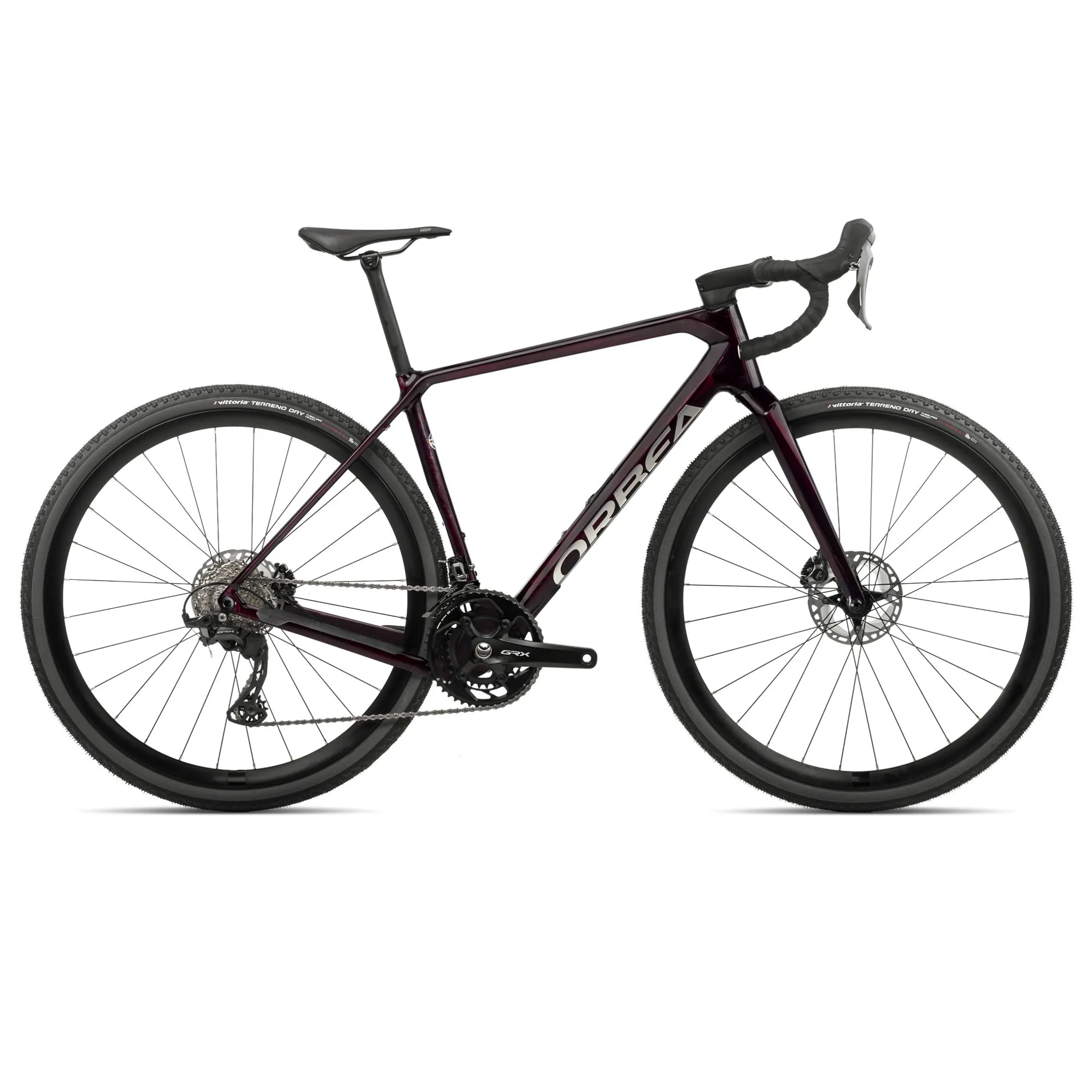 Orbea Terra M20Team Gravel Bike In Wine Red Carbon