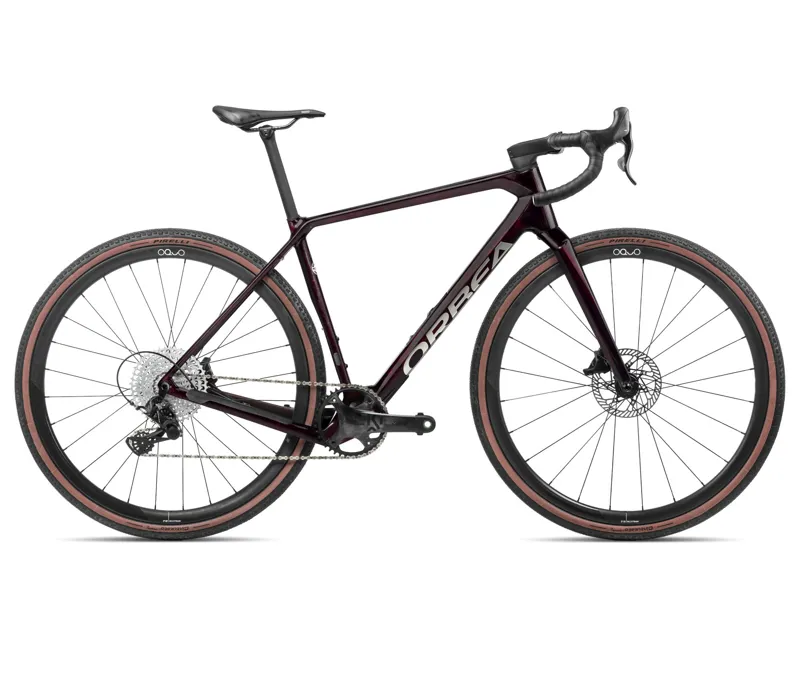 Orbea Terra M22Team 1x Gravel Bike In Wine Red Carbon 