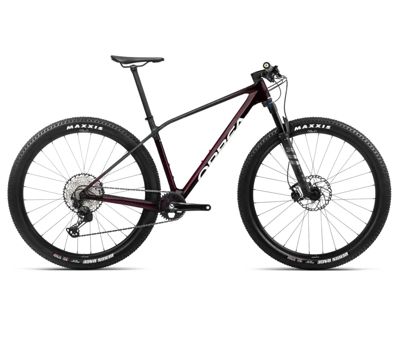 Orbea Alma M-Elite Mountain Bike In Wine Red Carbon