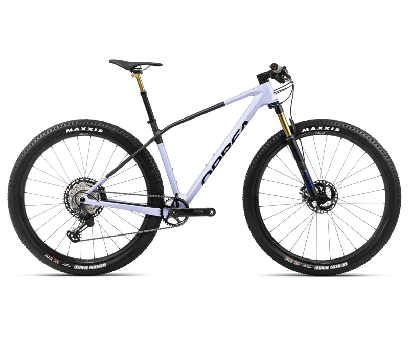 Orbea Alma M Team Mountain Bike In Digital Lavender/Carbon Raw