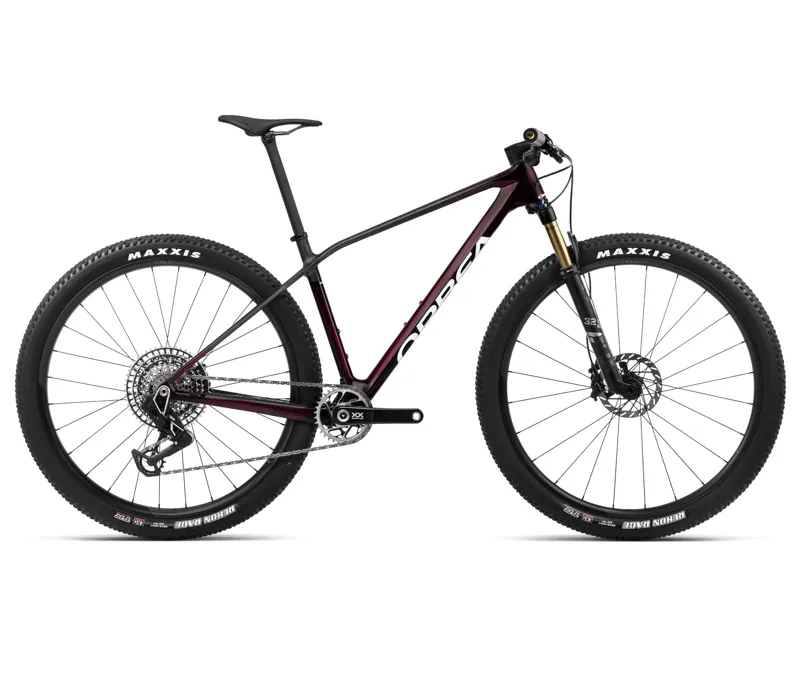 Orbea Alma M Ltd Hardtail Mountain Bike in Wine Red 