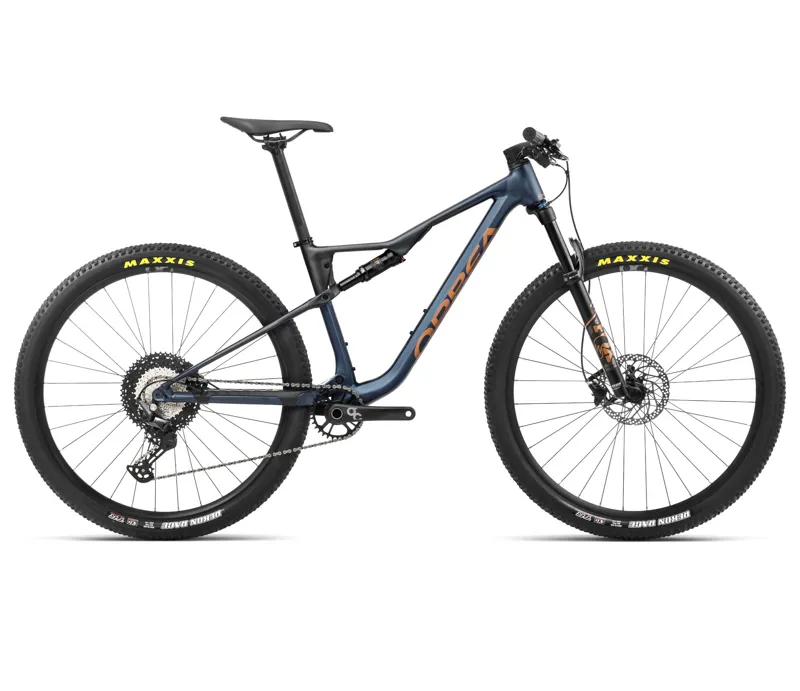 Orbea Oiz H30 Mountain Bike In Moondust Blue/Leo Orange